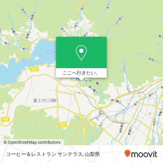 コーヒー＆レストラン サンテラス地図