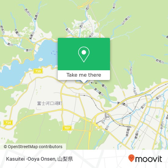 Kasuitei -Ooya Onsen地図