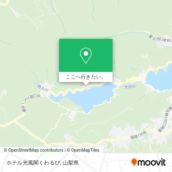ホテル光風閣くわるび地図
