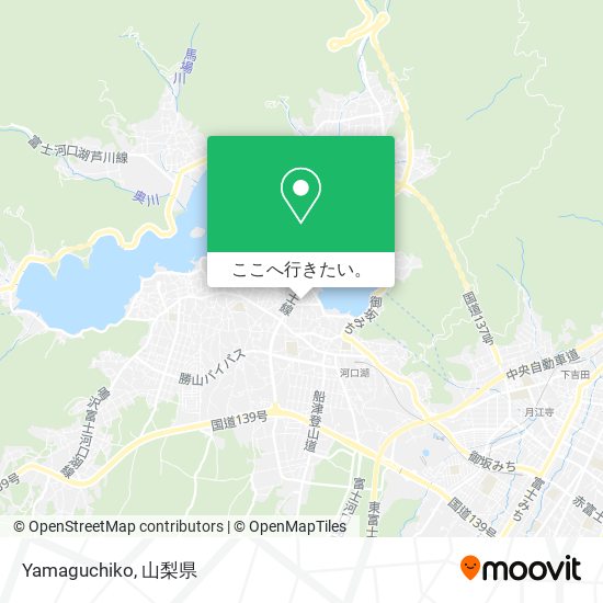 Yamaguchiko地図