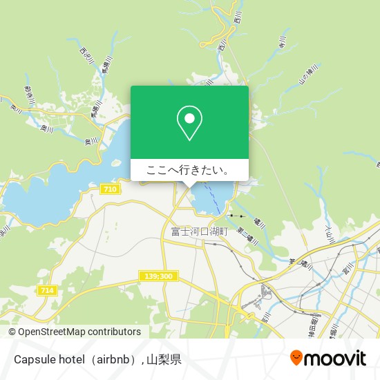 Capsule hotel（airbnb）地図