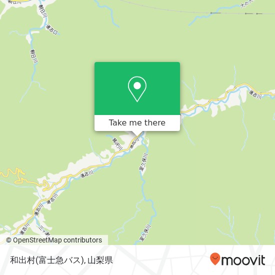 和出村(富士急バス)地図