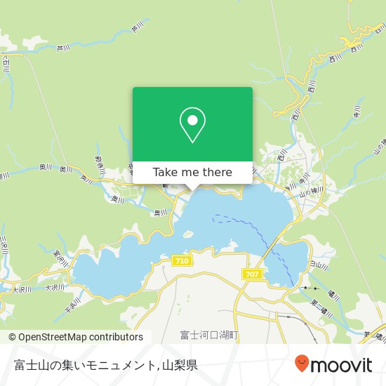 富士山の集いモニュメント地図