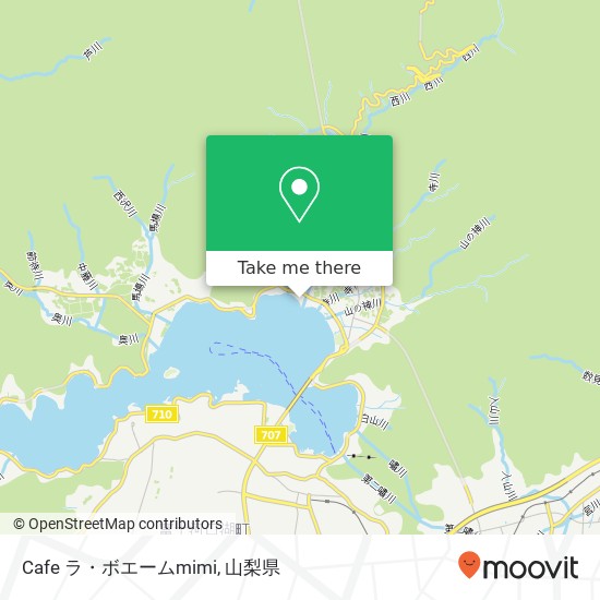 Cafe ラ・ボエームmimi地図