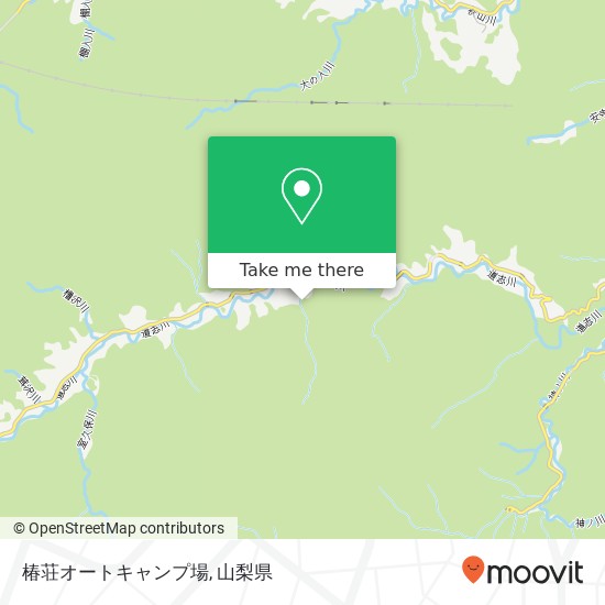 椿荘オートキャンプ場地図
