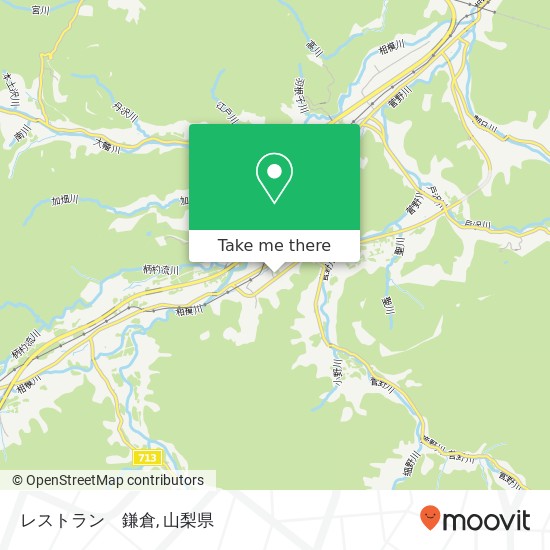レストラン　鎌倉地図