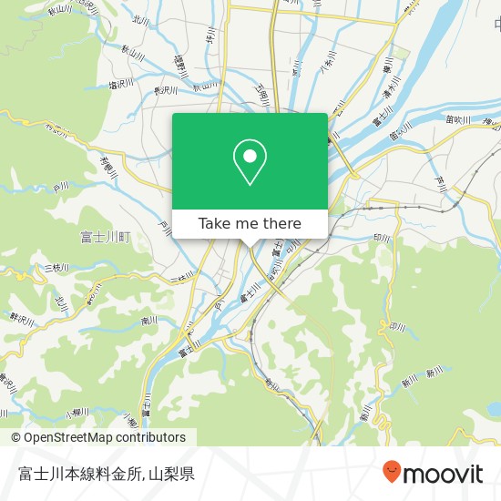富士川本線料金所地図