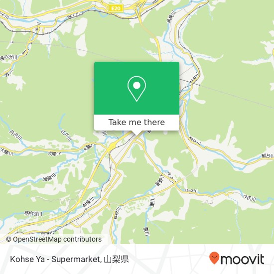Kohse Ya - Supermarket地図