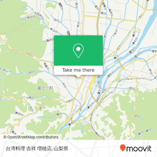 台湾料理 吉祥 増穂店地図