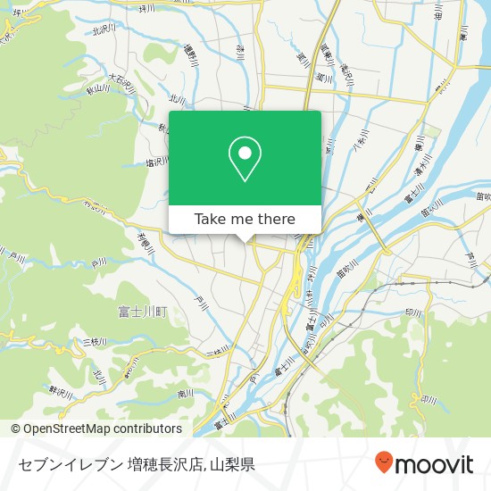 セブンイレブン 増穂長沢店地図