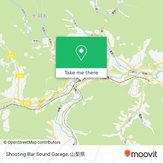 Shooting Bar Sound Garage地図