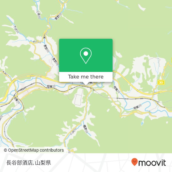長谷部酒店地図