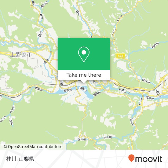 桂川地図