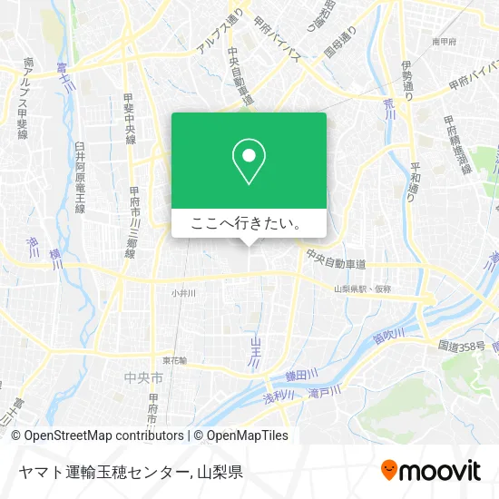 ヤマト運輸玉穂センター地図