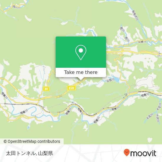 太田トンネル地図
