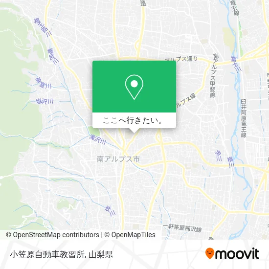 小笠原自動車教習所地図