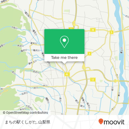 まちの駅くしがた地図