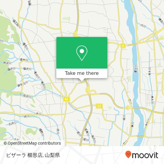 ピザーラ 櫛形店地図