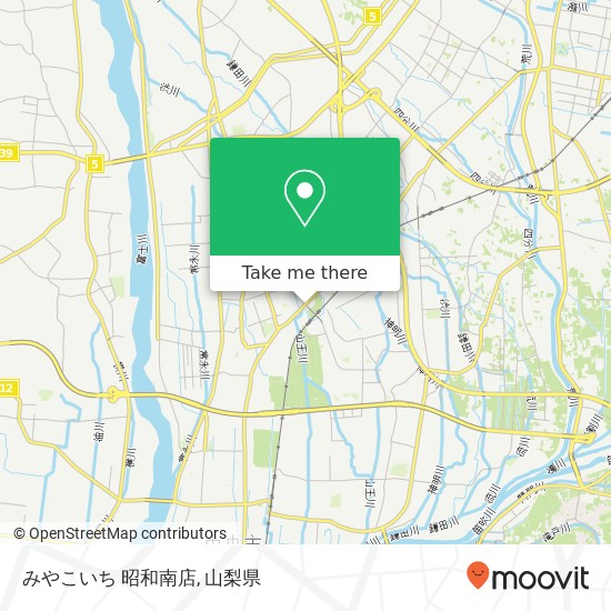 みやこいち 昭和南店地図