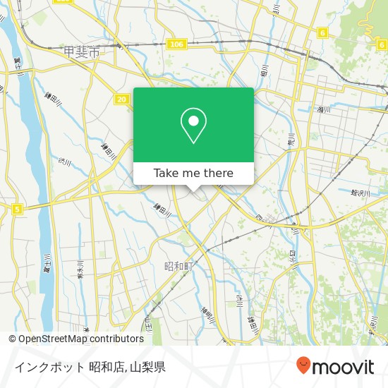 インクポット 昭和店地図