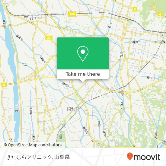 きたむらクリニック地図