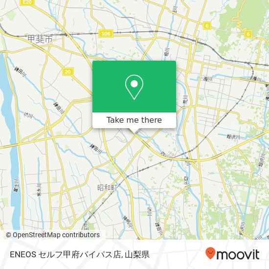 ENEOS セルフ甲府バイパス店地図