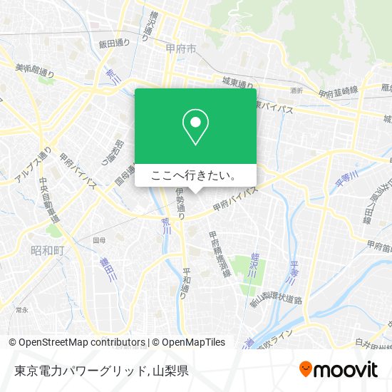東京電力パワーグリッド地図