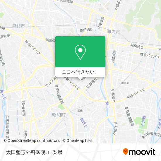 太田整形外科医院地図
