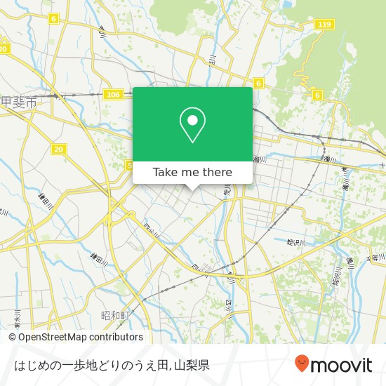 はじめの一歩地どりのうえ田地図