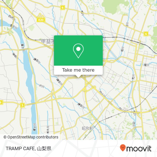 TRAMP CAFE地図