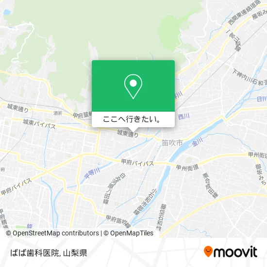 ばば歯科医院地図