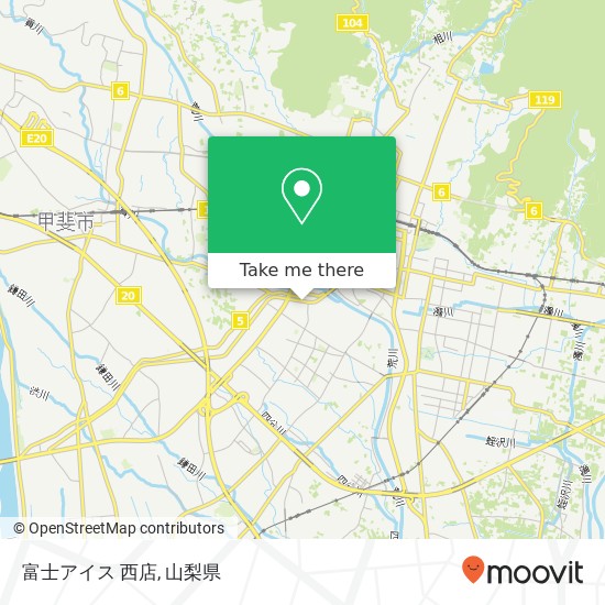 富士アイス 西店地図