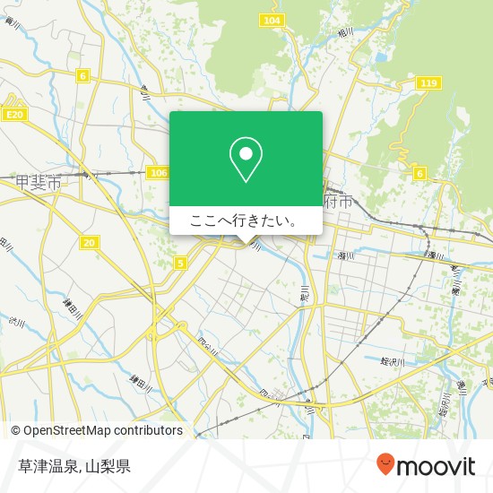 草津温泉地図