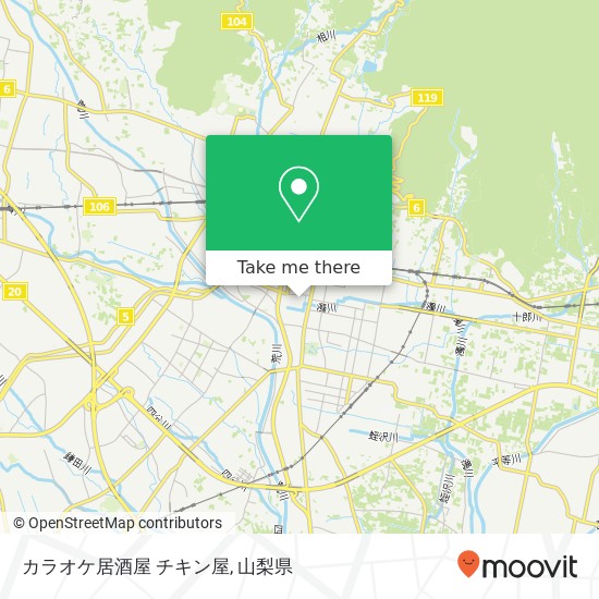 カラオケ居酒屋 チキン屋地図