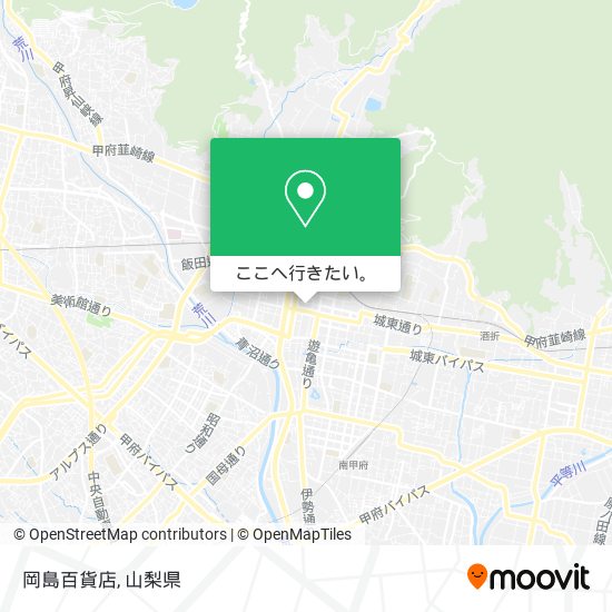 岡島百貨店地図