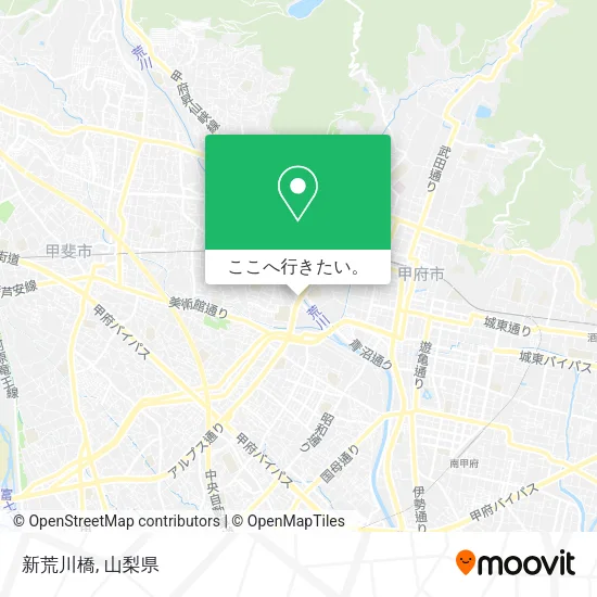 新荒川橋地図