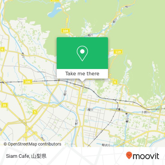 Siam Cafe地図