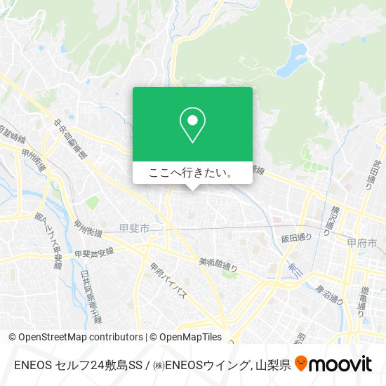 ENEOS セルフ24敷島SS / ㈱ENEOSウイング地図