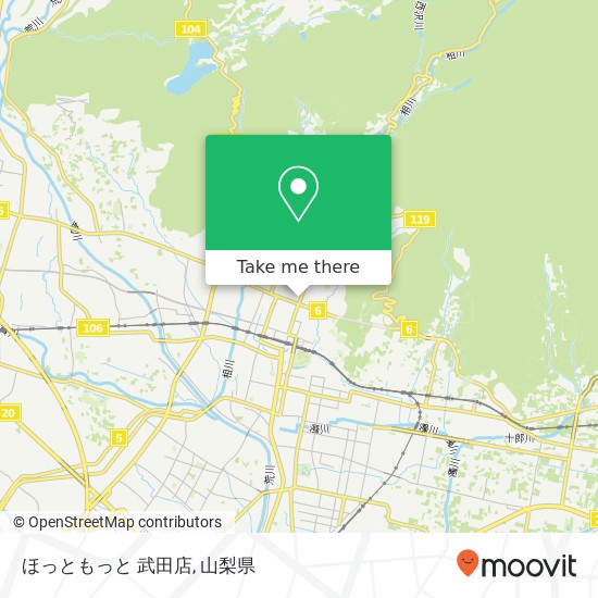 ほっともっと 武田店地図
