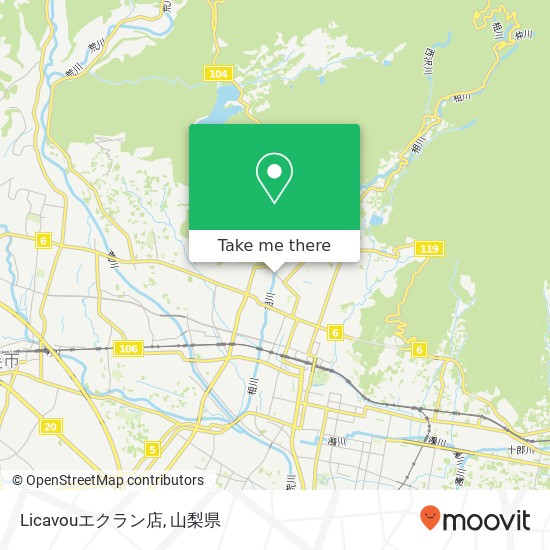 Licavouエクラン店地図