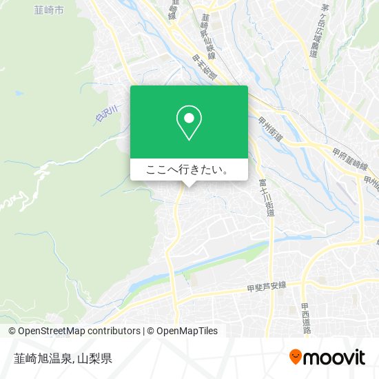 韮崎旭温泉地図