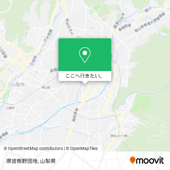 県営熊野団地地図
