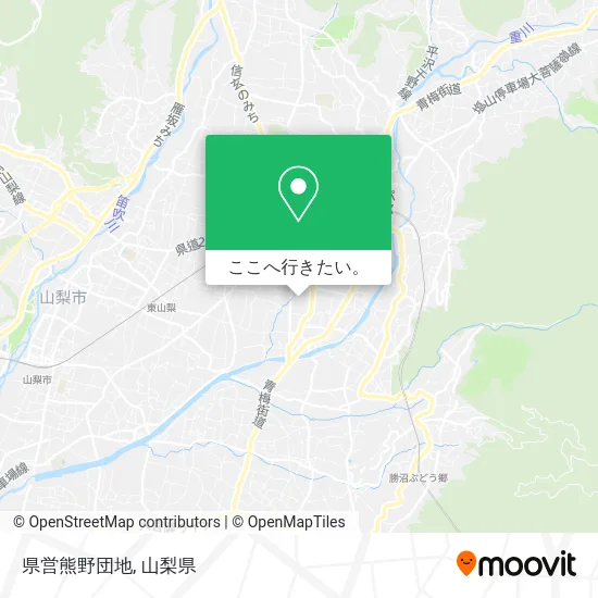 県営熊野団地地図