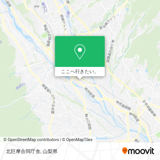北巨摩合同庁舎地図