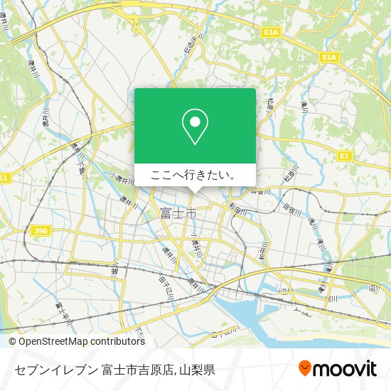 セブンイレブン 富士市吉原店地図