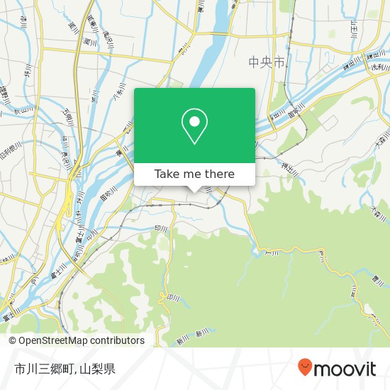 市川三郷町地図