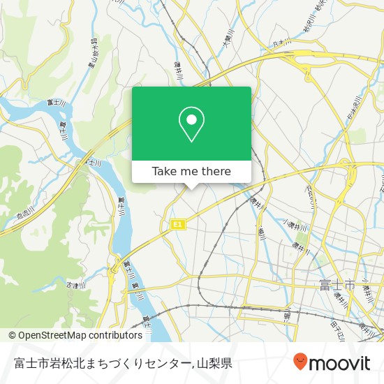 富士市岩松北まちづくりセンター地図