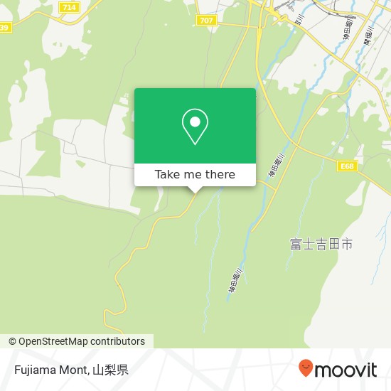 Fujiama Mont地図