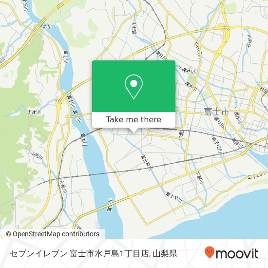 セブンイレブン 富士市水戸島1丁目店地図