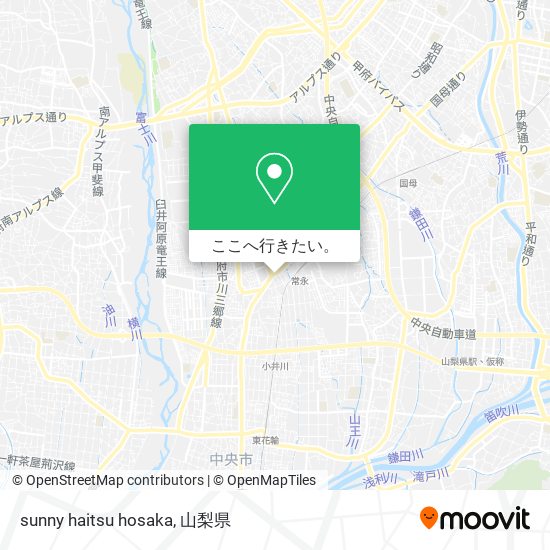sunny haitsu hosaka地図